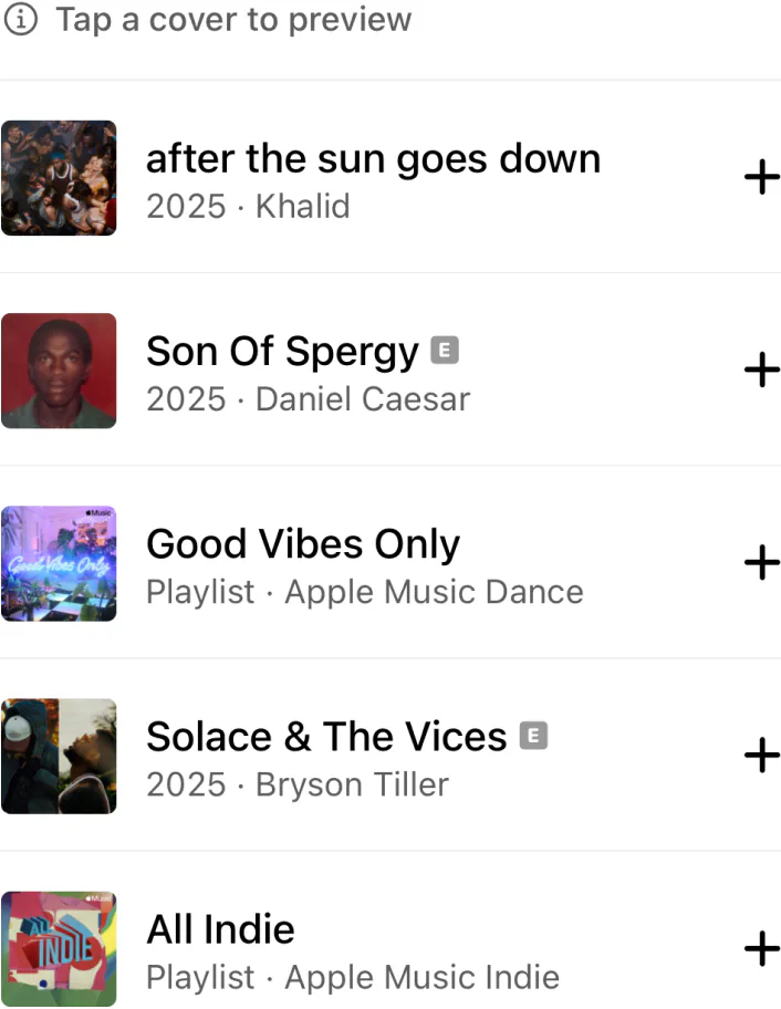 @Apple Music show me new music with cool, chill vibes