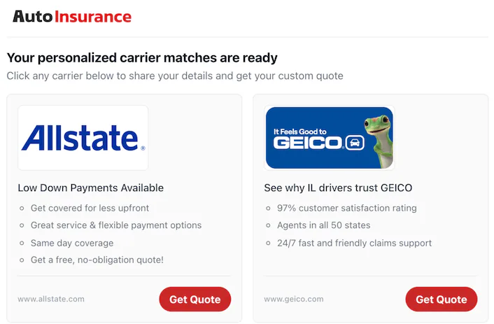 I need auto insurance in zip code 90210, age 34, 1 car, 2020 Honda Accord