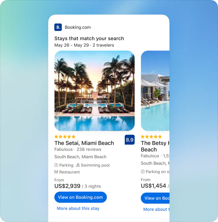 @Booking.com top hotels in Miami Beach