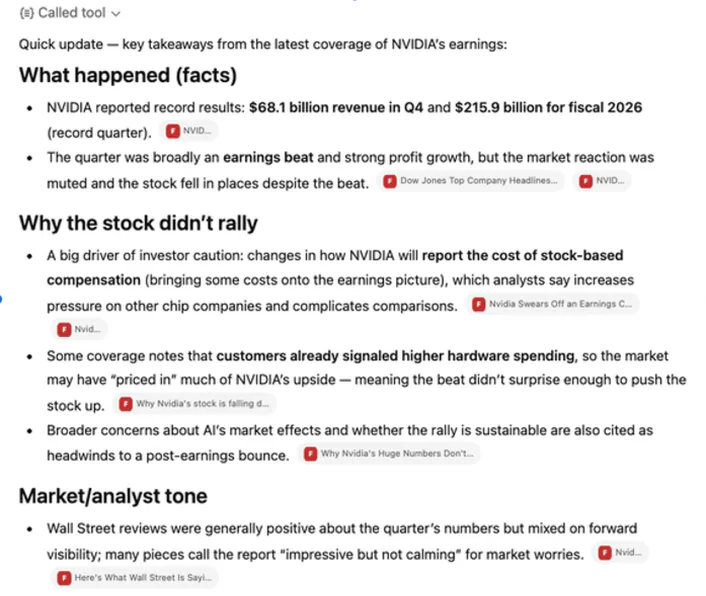 What's the latest on Nvidia's earnings and market outlook?