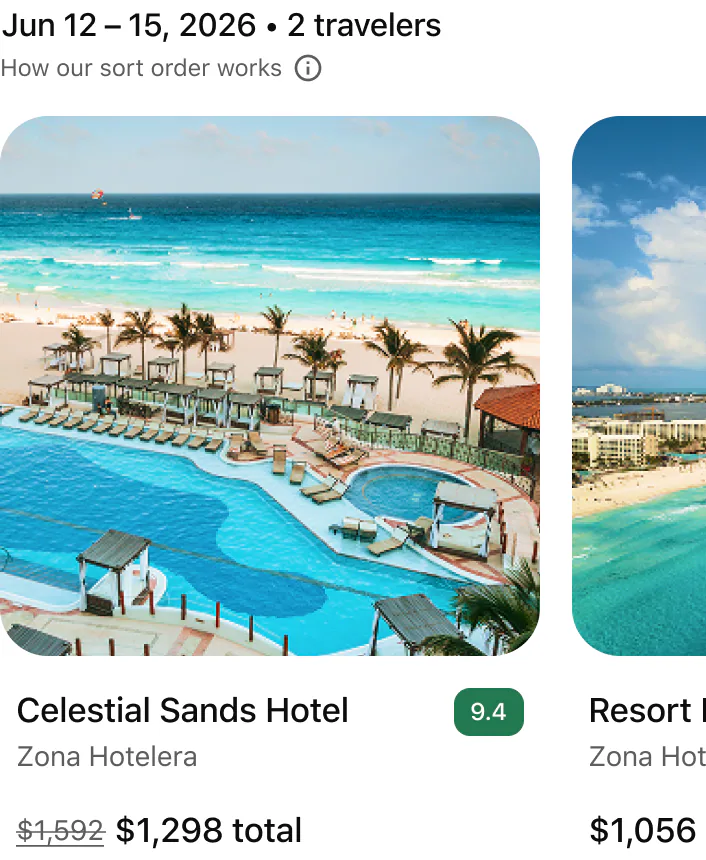 @Expedia find family friendly resorts in Cancun