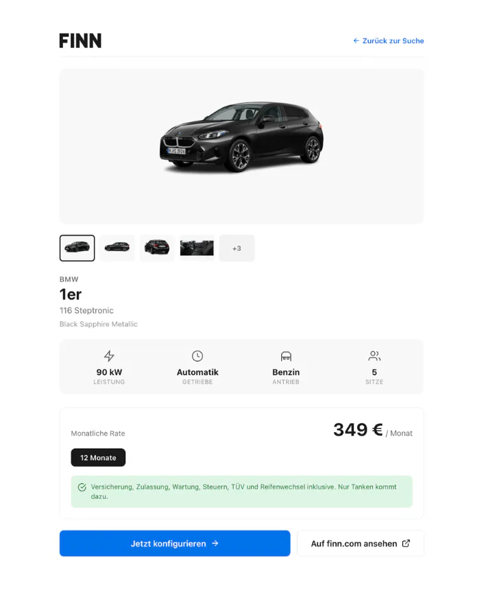 Gibt es den BMW 1er im Abo?