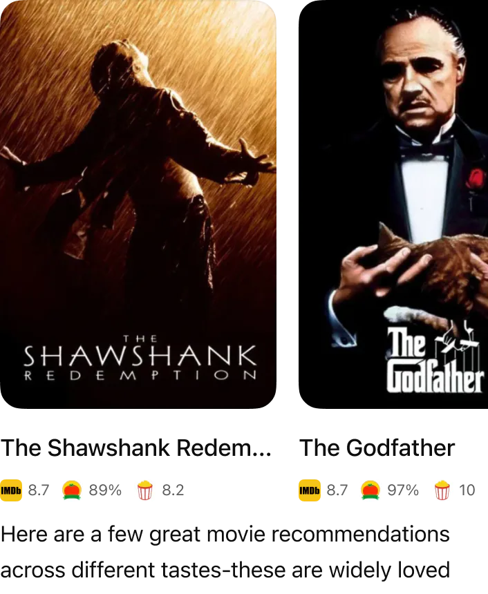 @Flixor Recommend a few good movies