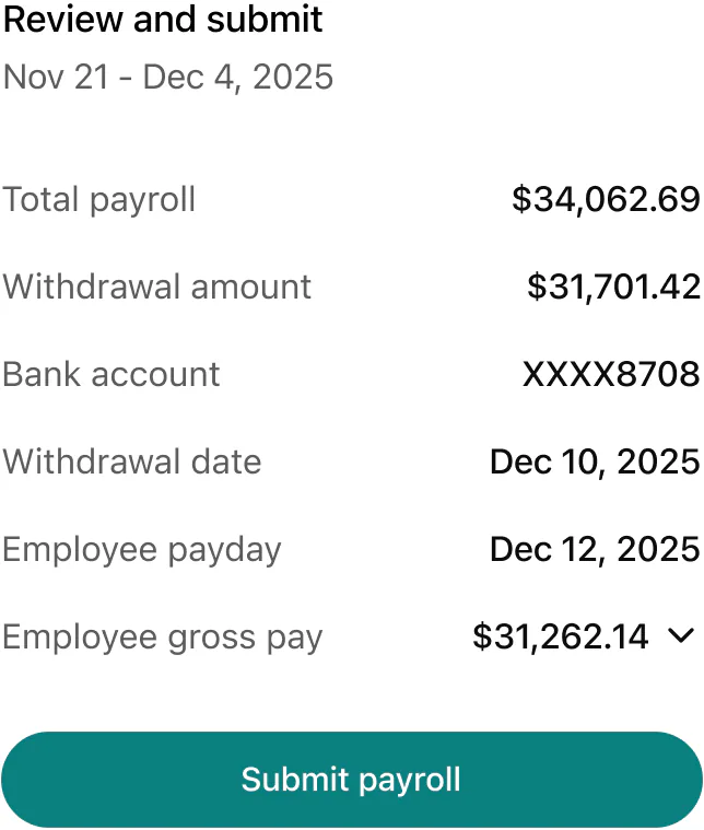 @Gusto looks good, can you show me the summary?