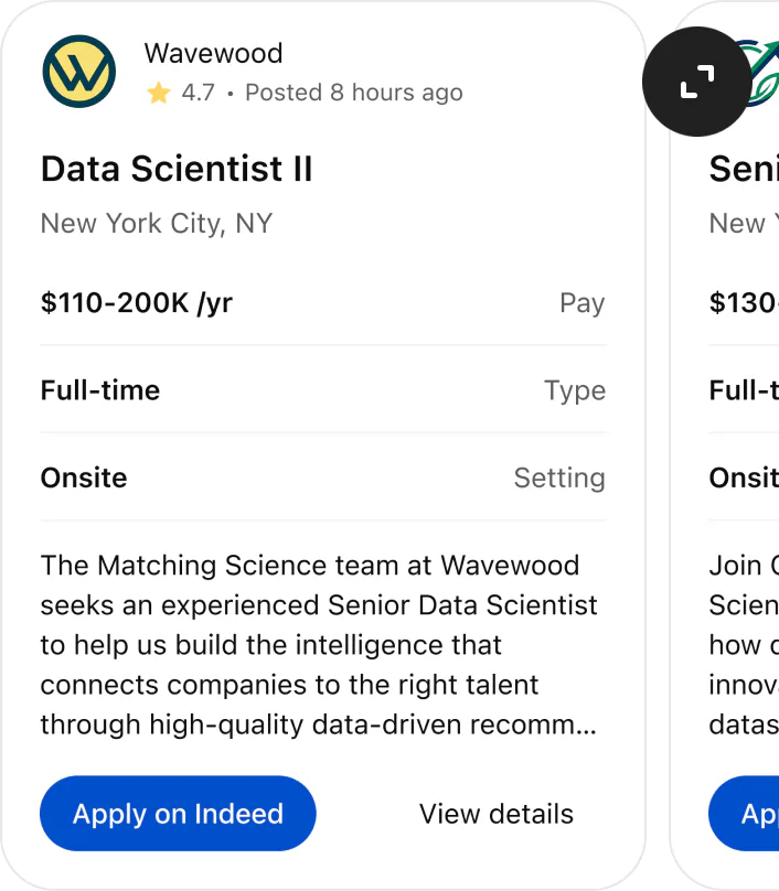 @Indeed find me data scientist roles in New York City