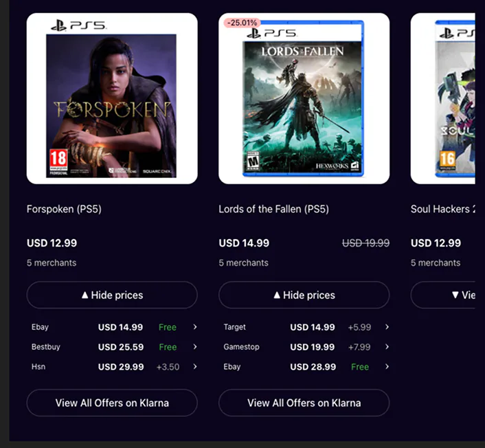 I bought a PS5 and love fantasy. Can you show me some games to buy?