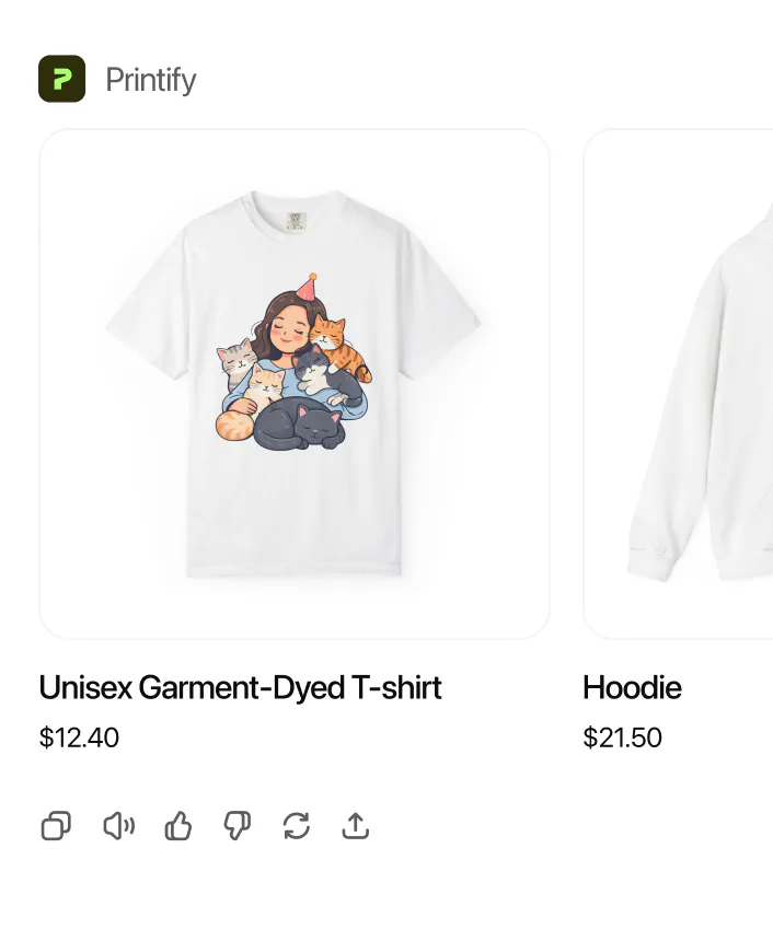 @Printify create a personalized gift for my girlfriend – she’s turning 30.