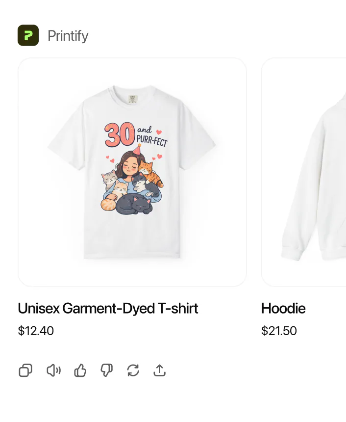 @Printify Add some hearts and write a funny caption.