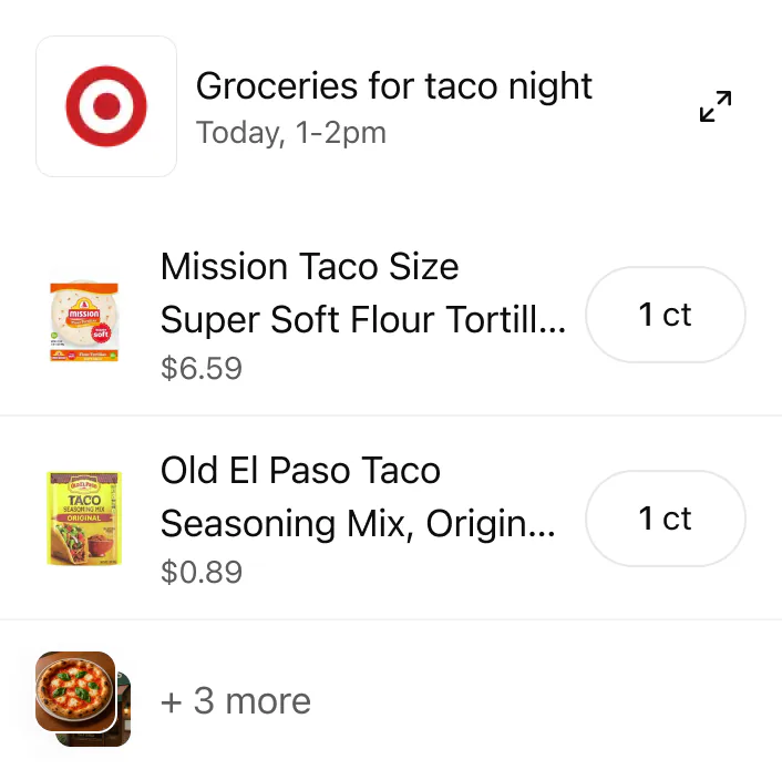 order taco ingredients