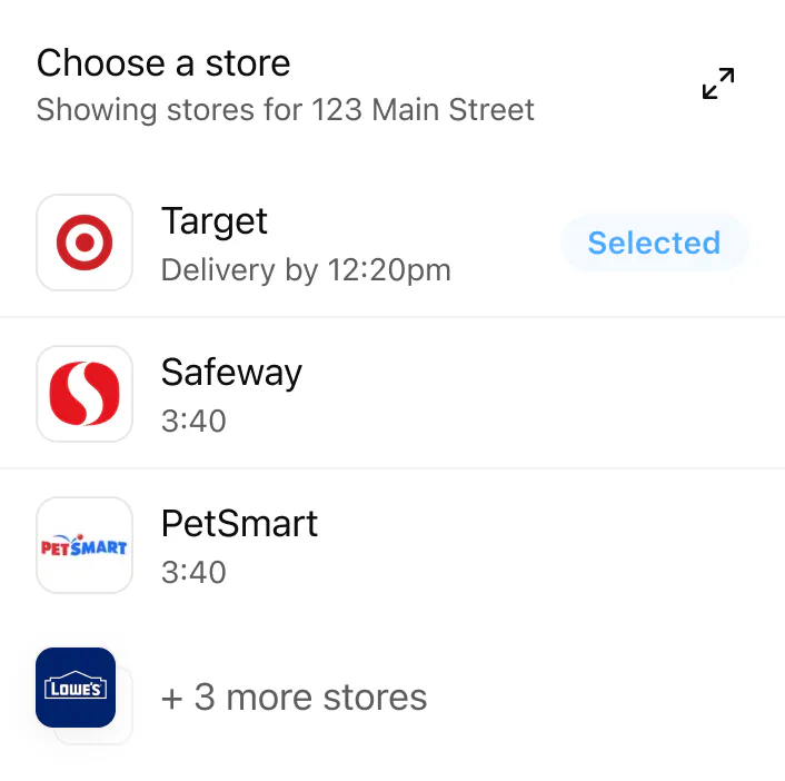 what stores are near me?