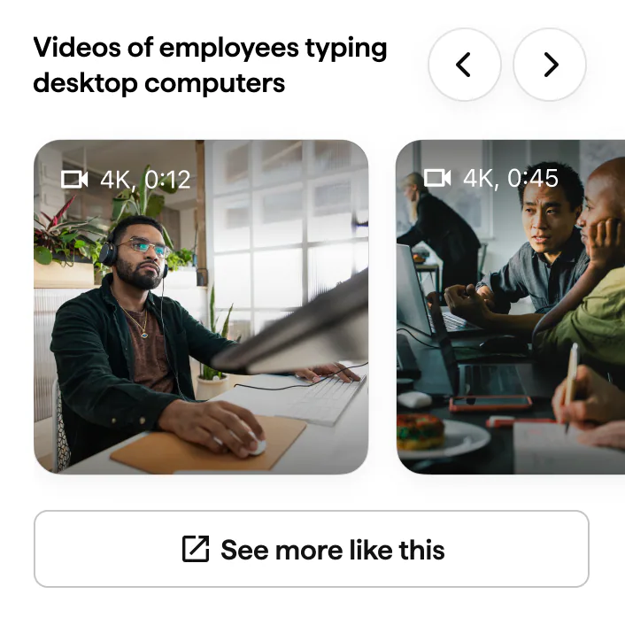 Videos of people in office