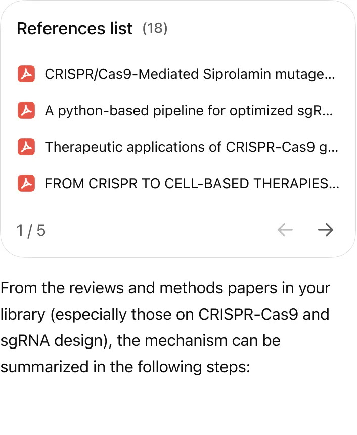 @Sider Scholar Explain how CRISPR cuts DNA using my knowledge base.