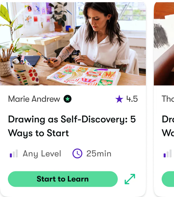 I want to learn how to draw