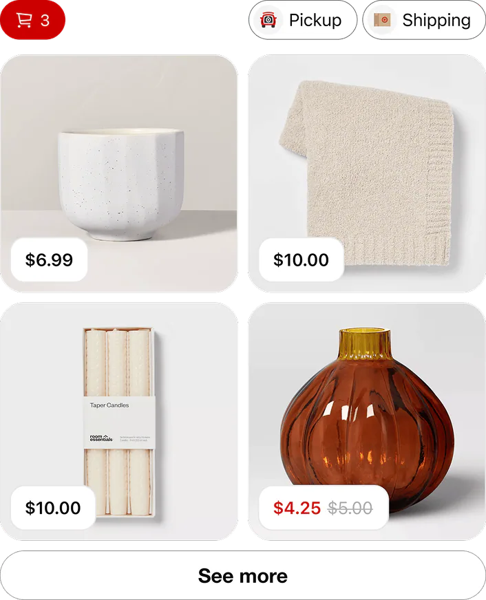 @Target give me decorating options that look like quiet luxury but on a budget