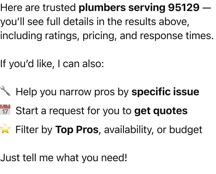 @Thumbtack find me a plumber